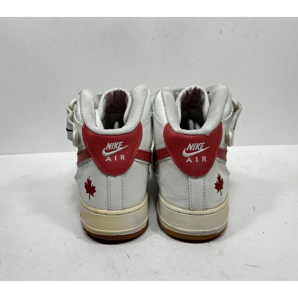 Vintage 2006 Nike Air Force 1 Mid Canada 309955-161 Men's Size 11 Shoes - Picture 4 of 8